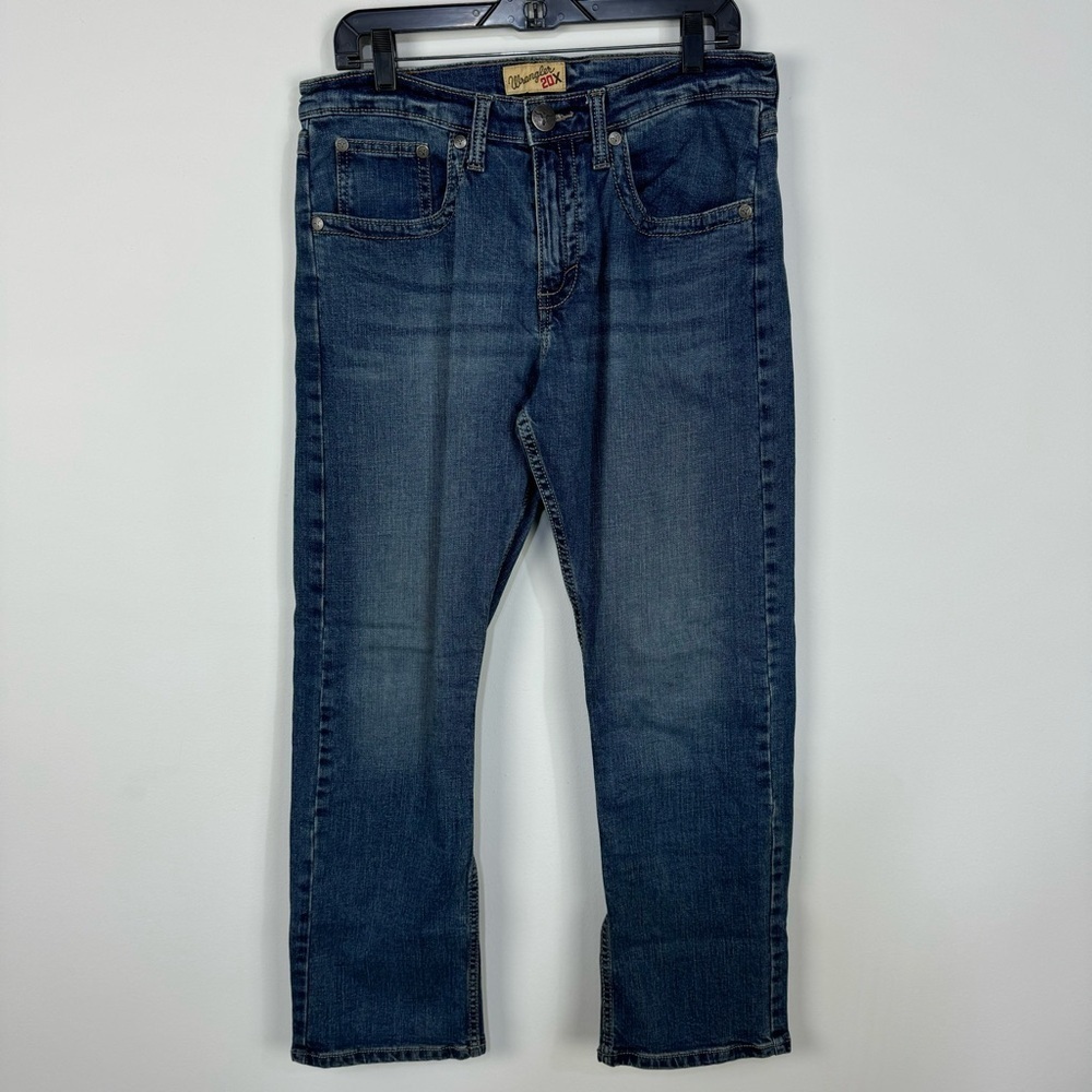 Wrangler 20X denim straight leg denim jeans western rodeo